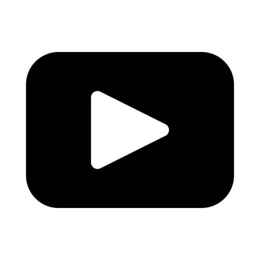 izole arka plan video oynat düğmesini