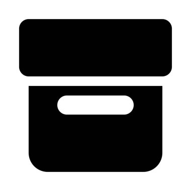 İzole kapak arka plan ile kutusunu kapatın