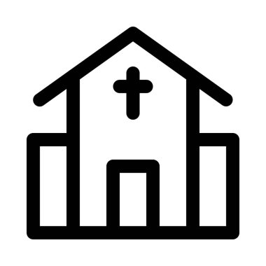 Chapel, ibadet arka plan yeri yakın çekim izole