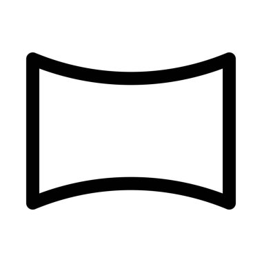 Yatay panorama görünümü arka izole kapatmak