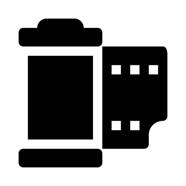 negatif film şeridi arka izole kapatmak