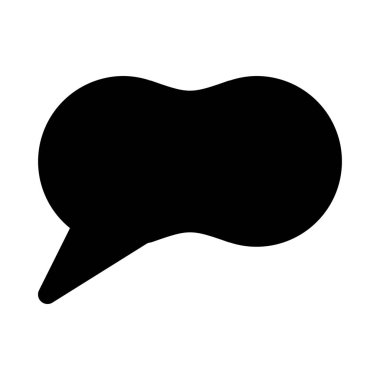 Konuşma balon bildirim arka plan yakın çekim