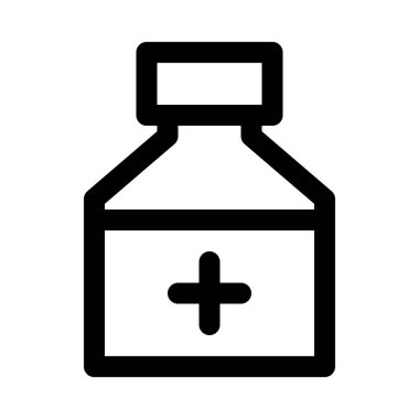 Tıp hapı şişe arka izole kapatmak