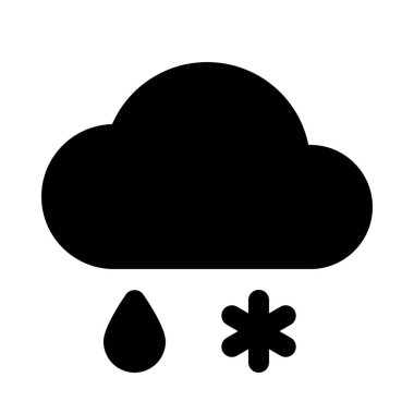 karla karışık yağmur arka plan yakın çekim