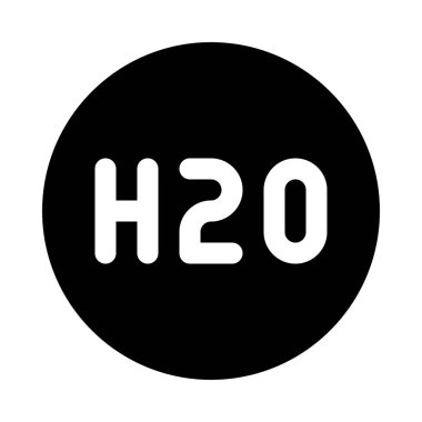 Su kimyasal formül arka plan yakın çekim