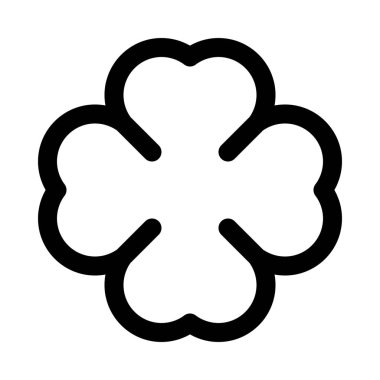 Doğal yonca yaprağı arka izole kapatmak