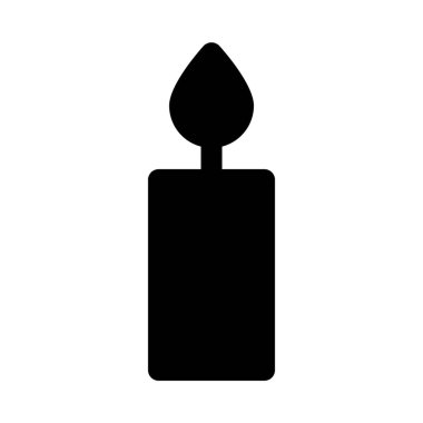 Aydınlatıcı mum ışık arka plan yakın kadar izole