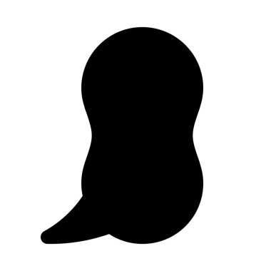 beyaz izole konuşma balonu