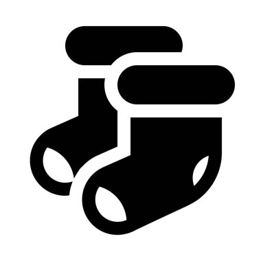 Boş Xmas çorap arka plan yakın çekim