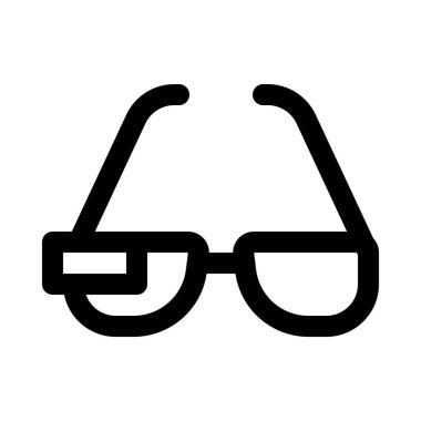 Akıllı bilgisayar gözlük arka plan yakın çekim