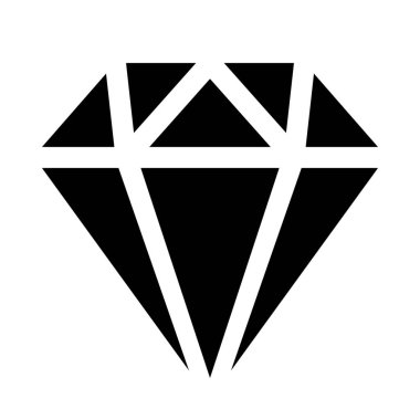 Değerli elmas taş arka izole kapatmak