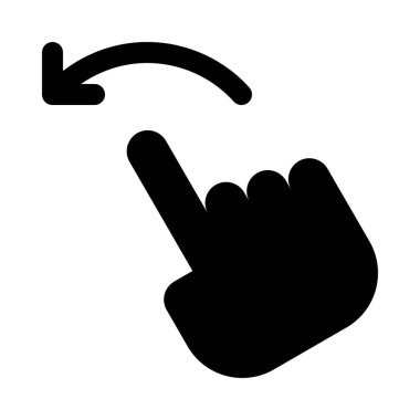 Flick sol tokatlamak arka izole kapatmak