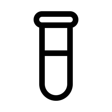 Test tüpü ile kimyasal izole arka plan duvar kağıdı yakın