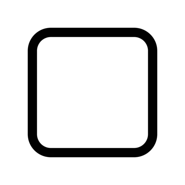Squircle 丸みを帯びた正方形の背景をクローズ アップ — ストックベクタ