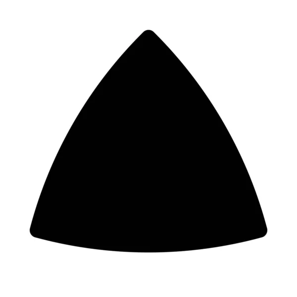 Reuleaux Triángulo Forma Fondo Cerca — Archivo Imágenes Vectoriales