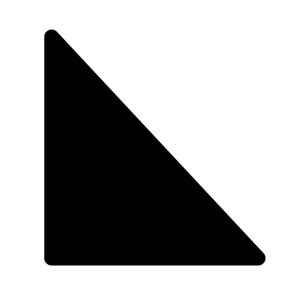 Ángulo Recto Triángulo Fondo Cerca — Archivo Imágenes Vectoriales