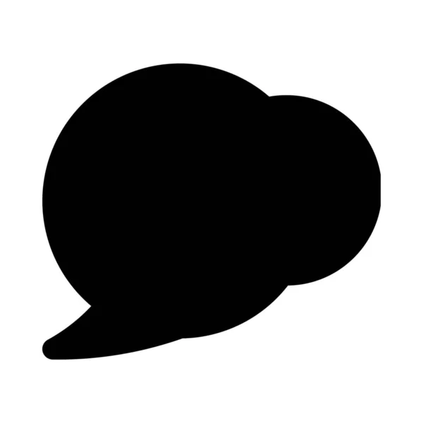 Gespräch Sprechblase Hintergrund Nahaufnahme — Stockvektor