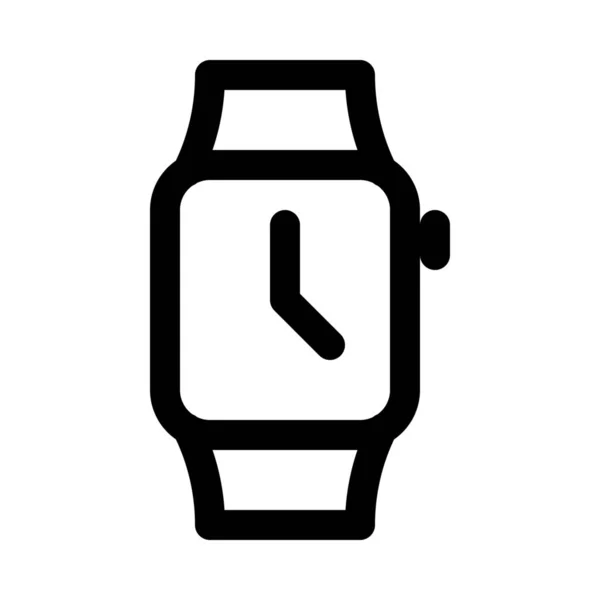 Smartwatch Pozadí Zblízka — Stockový vektor