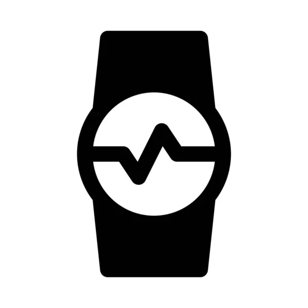 Fitness Tracker Sports Watch — Stock Vector