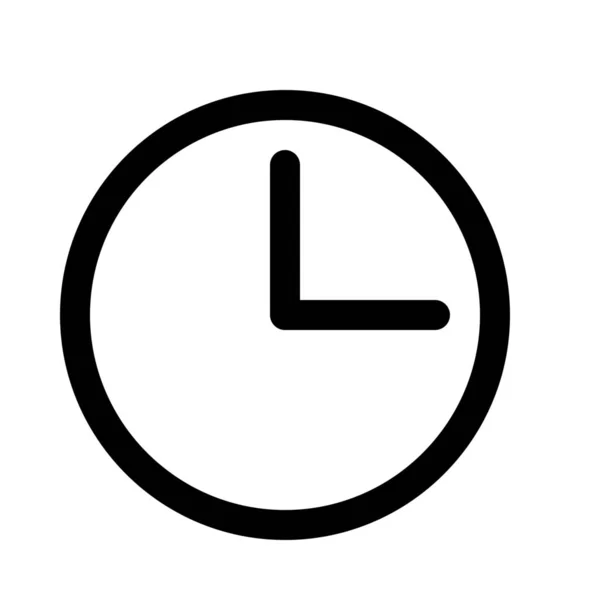 Reloj Colgante Pared Fondo Primer Plano Aislado — Archivo Imágenes Vectoriales