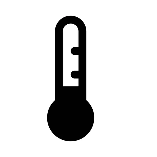 Thermometer Isolieren Hintergrund Tapete Nahaufnahme — Stockvektor