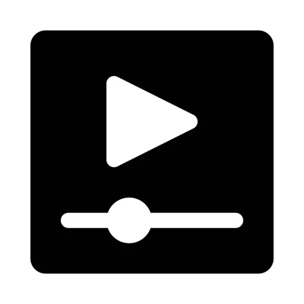 Fondo Del Reproductor Películas Primer Plano Aislado — Vector de stock