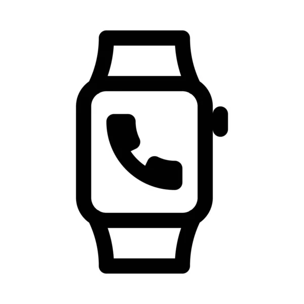 Smartwatch 가까이 — 스톡 벡터