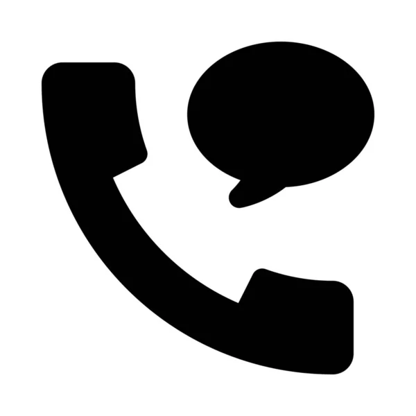 Telefon Röst Meddelande Bakgrund Närbild Isolerade — Stock vektor