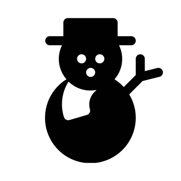 Χιονάνθρωπος Κασκόλ Φόντο Εσωτερικη — Διανυσματικό Αρχείο