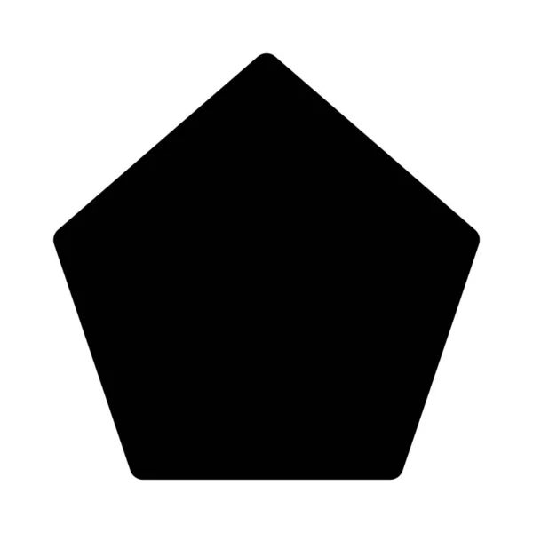 五角形状ポリゴン背景をクローズ アップ — ストックベクタ