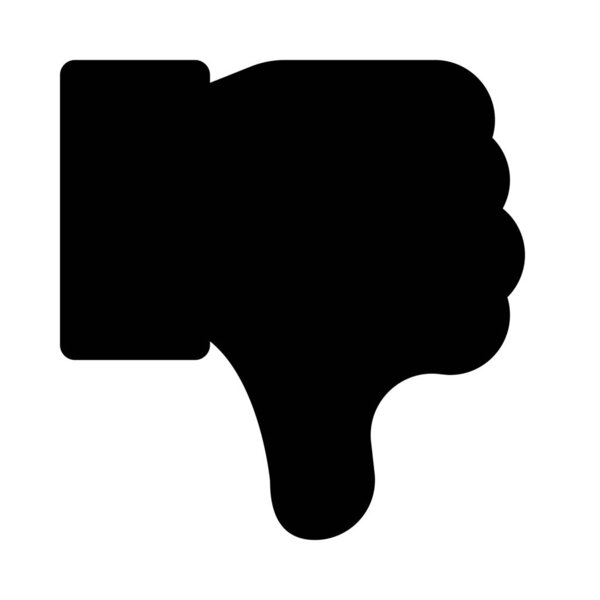 Thumb down gesture Isolate Background  Wallpaper Close up