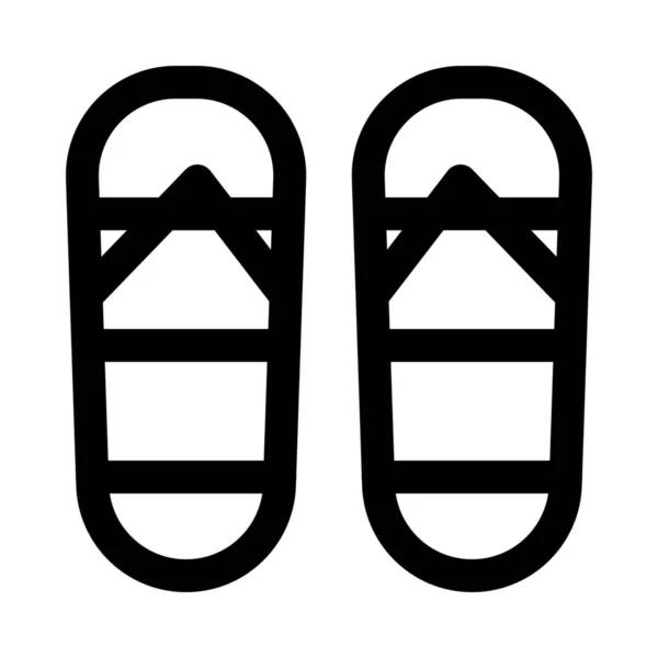 Arc Ciel Flip Flops Fond Fermer — Image vectorielle