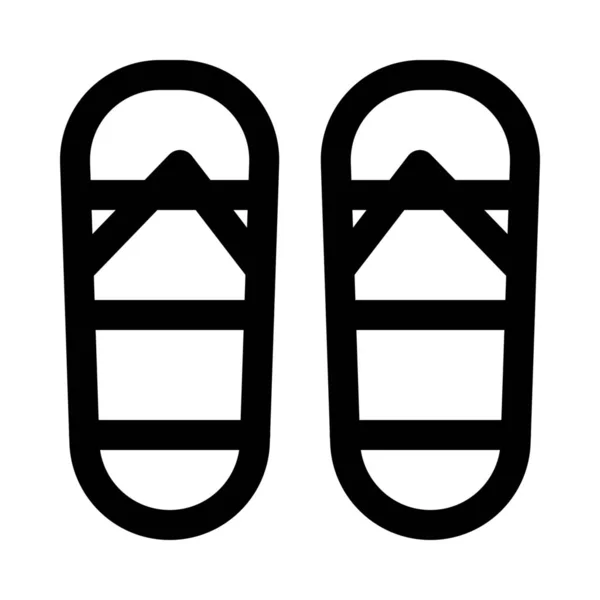 Rainbow Flip Flops Bakgrund Närbild — Stock vektor