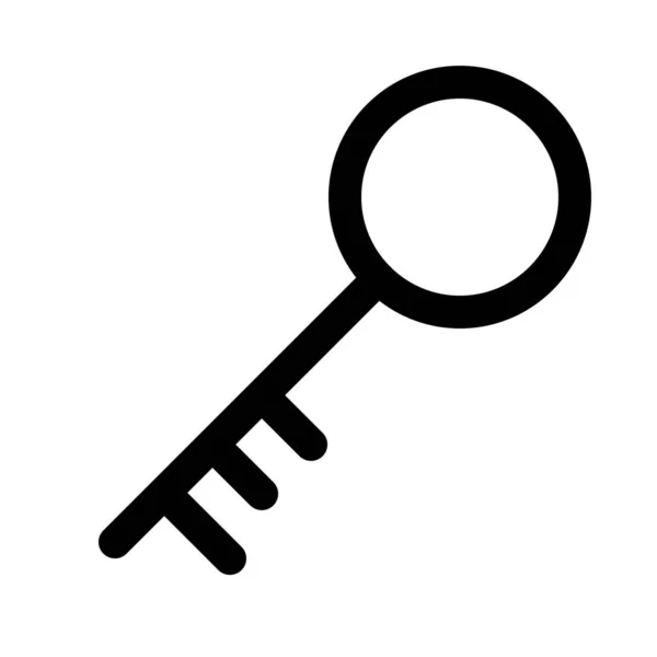 Локерский Ключ Изолированный Фон Рядом Изолирован — стоковый вектор