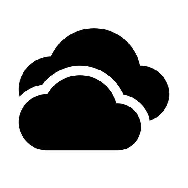 Σύννεφα Φόντο Κοντινό Απομονωμένες — Διανυσματικό Αρχείο