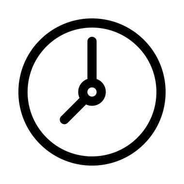 Analog duvar saati arka izole kapatmak