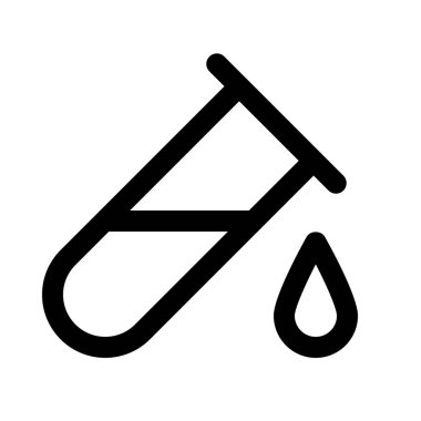 Kan testi izole örnek arka plan yakın çekim