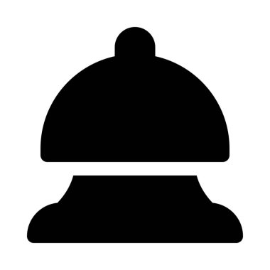 Halka Açık Resepsiyon zili arka plan yakın çekim