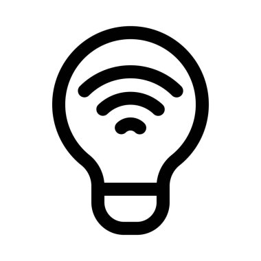 Akıllı ampul arka plan yakın çekim