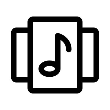 Müzik albüm koleksiyonu arka izole kapatmak