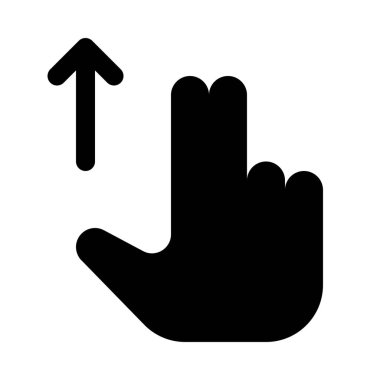 Çift parmak tomar yukarıya izole arka plan