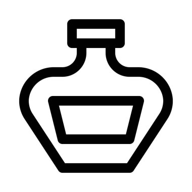 Beyaz arka planda yakın izole kadar izole mürekkep şişesi