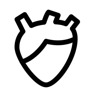 İnsan kalp anatomisi arka izole kapatmak