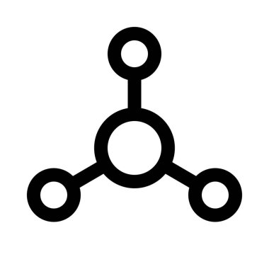 Atomik yörünge yapı izole arka plan yakın çekim