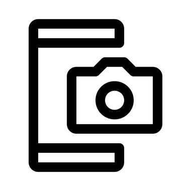 selfie arka plan telefon kamera - yakın çekim