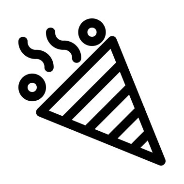 Konfeti - parti kavramı arka plan yakın kadar izole