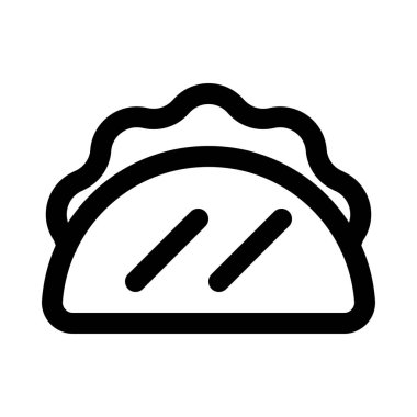 Taco sandviç izole arka plan duvar kağıdı yakın kadar