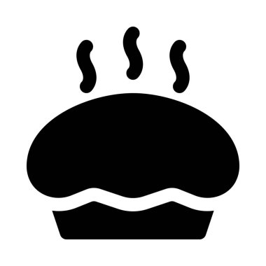 Muffin arka izole kapatmak