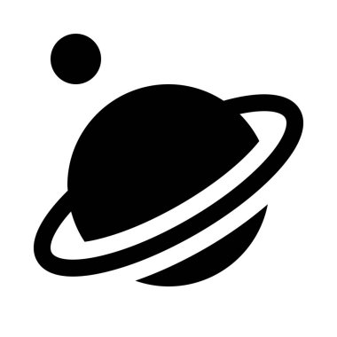 Gezegen güneş sistemi arka plan yakın çekim