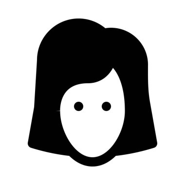 Kadın kullanıcı profil arka plan yakın çekim